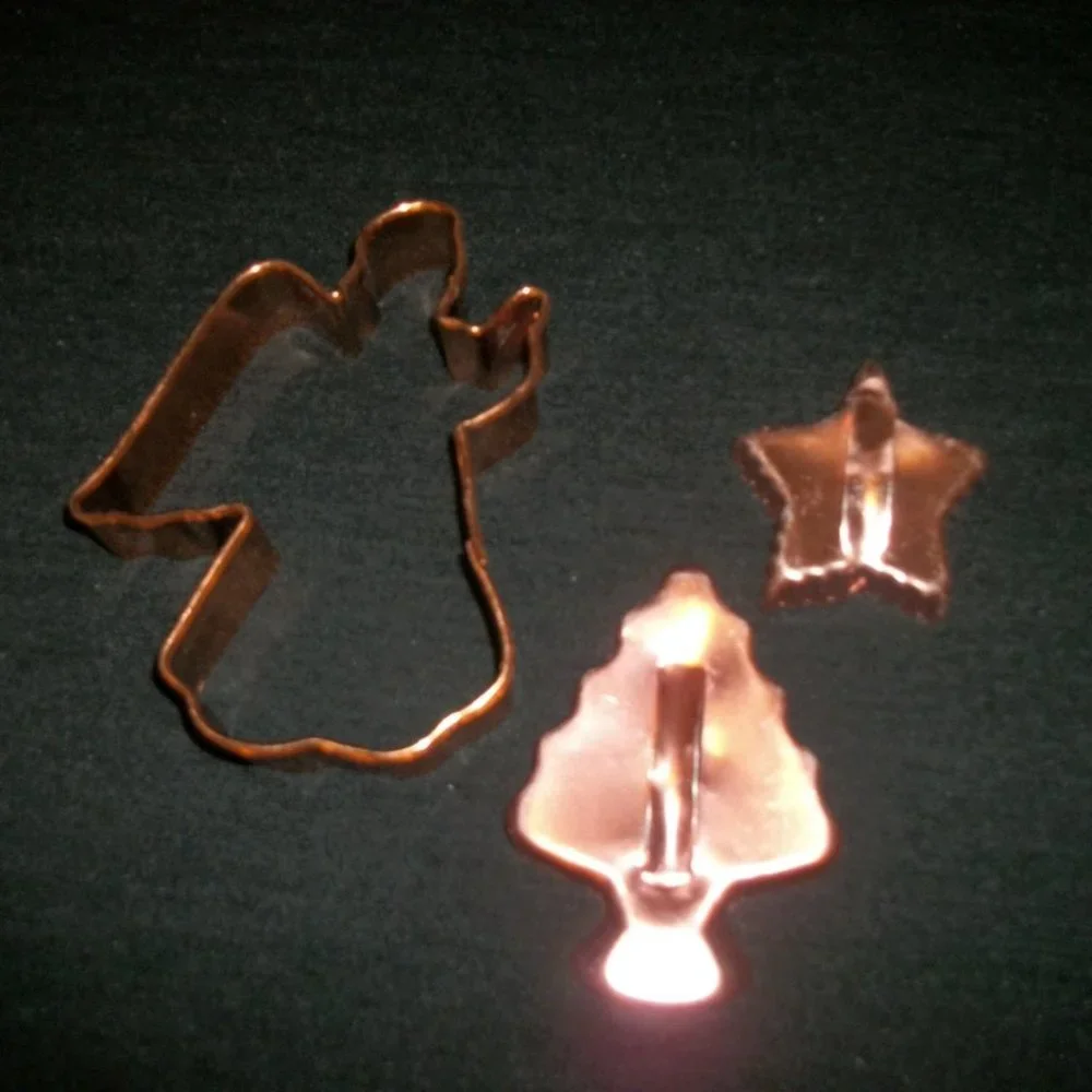 COPPERY COOKIE CUTTERS RETRO BUNDLE OF 3